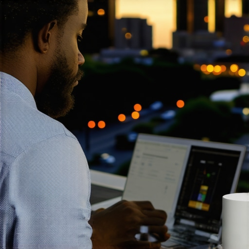 Memphis SEO Expert at Work SEO professional analyzing Memphis local search rankings.