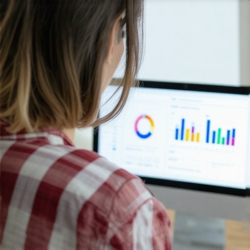 Analyzing Memphis SEO Performance Person reviewing local SEO data and tools on computer screen