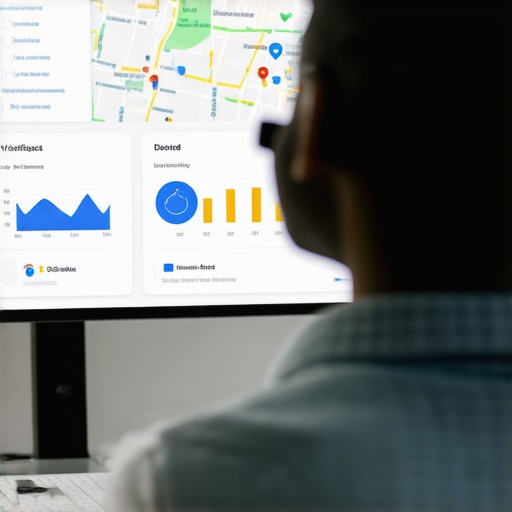 Screenshot of Memphis business profile with analytics and local map insights.
