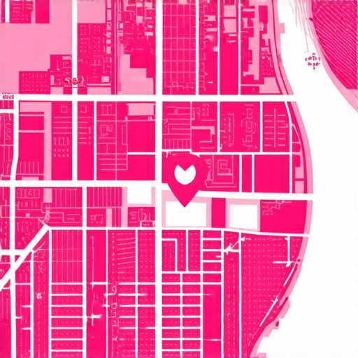 Map highlighting Memphis neighborhoods with icons representing local SEO strategies.