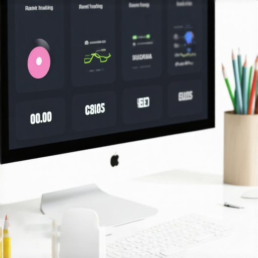 Computer screen displaying SEO analysis tools for local Memphis business optimization