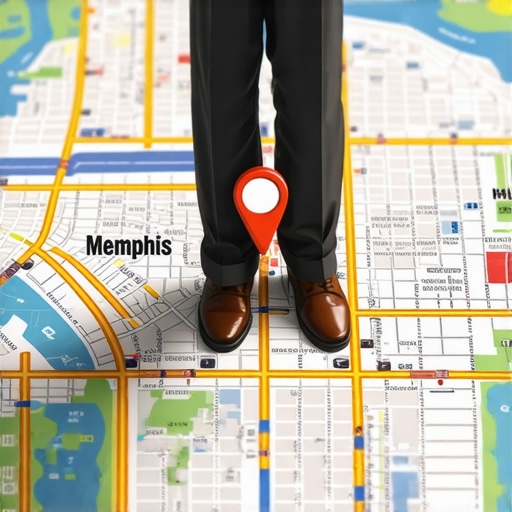 Why your Memphis map pin only shows up when you are standing on it