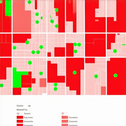 A digital dashboard displaying Memphis local SEO map rankings and neighborhood visibility metrics.